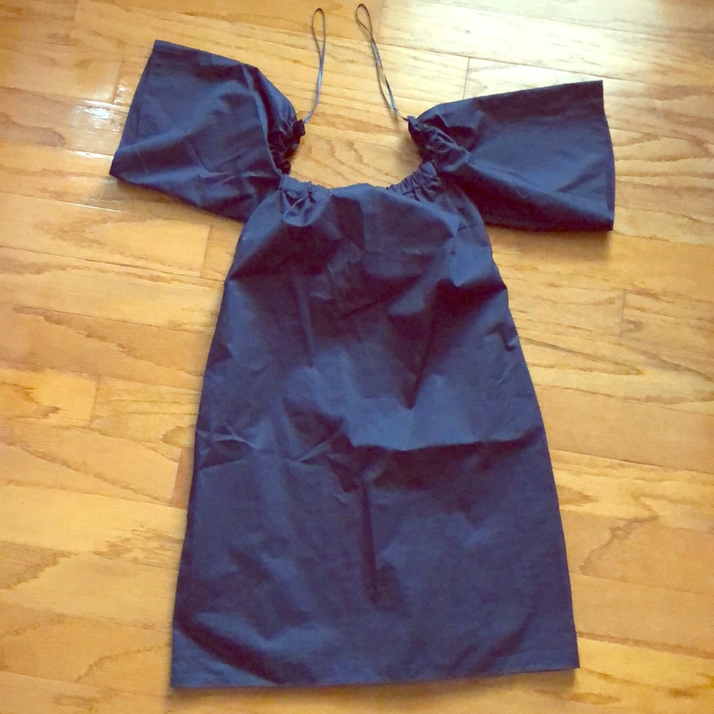 Off the shoulder mini dress